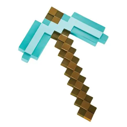 Minecraft Kunststoff-Replik Diamant-Spitzhacke 40 cm termékfotója