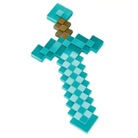 Minecraft Kunststoff-Replik Diamant-Schwert 51 cm termékfotója