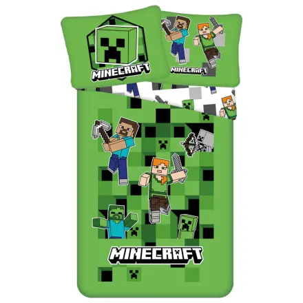 Minecraft Out of the Box Microfiber Bettbezug Produktfoto