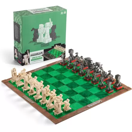 Minecraft Schachspiel Overworld Heroes vs. Hostile Mobs Produktfoto