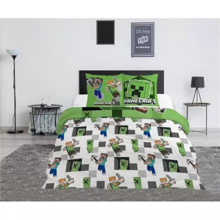 Minecraft Polycotton-Bettbezug Bett 135cm Produktfoto