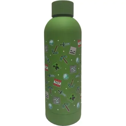 Minecraft Edelstahl Flasche 500ml termékfotója