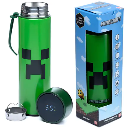 Minecraft Thermosflasche aus Edelstahl mit Thermometer 450ml termékfotója