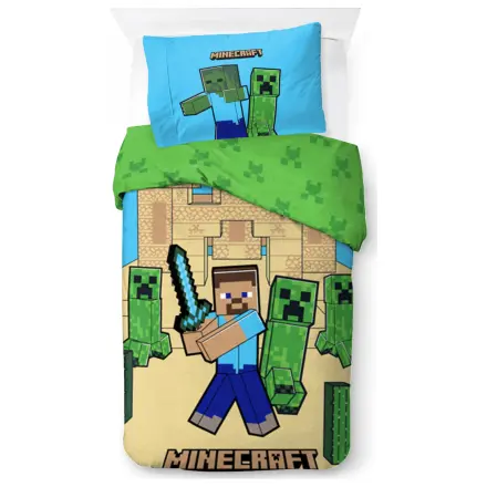 Minecraft Sand Castles Bettbezug Produktfoto