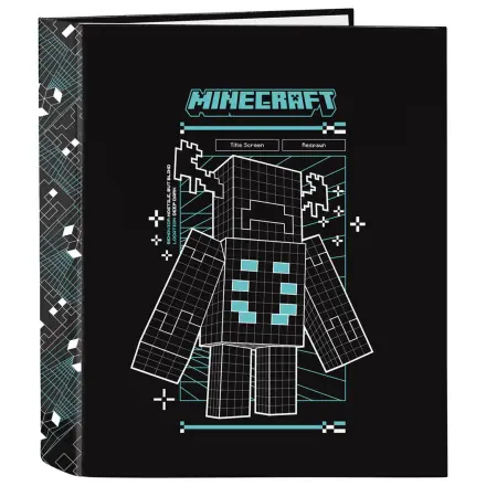 Minecraft Screen A4 Pappe 4 Ringe Ordner Produktfoto