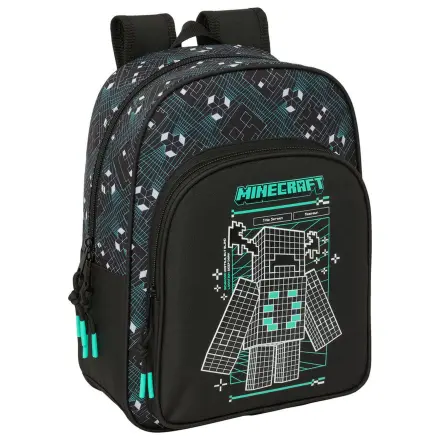 Minecraft Rucksack mit anpassbarem Display 34cm Produktfoto