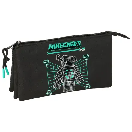 Minecraft Screen Dreifach-Federmäppchen Produktfoto