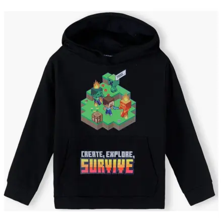 Minecraft Survive Kinder Kapuzenpullover Produktfoto