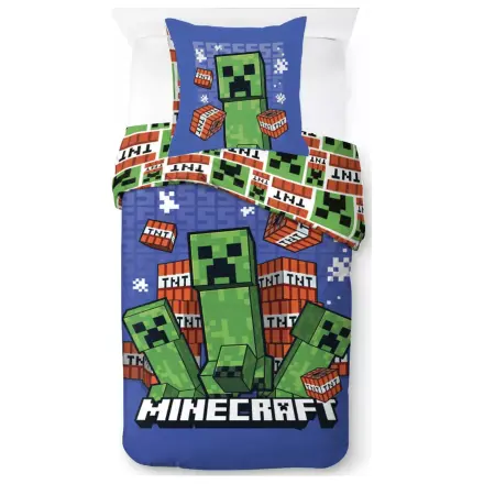 Minecraft Survive the Spiral Bettbezug Produktfoto