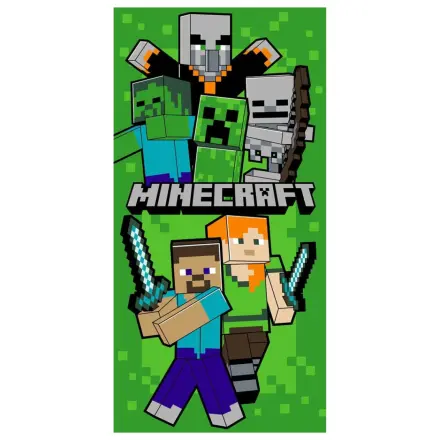 Minecraft Swordfight Handtuch 70x140cm Produktfoto