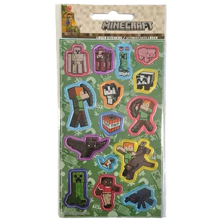 Minecraft TNT Holografisches Aufkleber Set Produktfoto