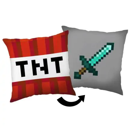 Minecraft TNT Schwert Kissen, Dekokissen 40*40 cm Produktfoto