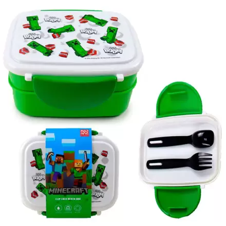 Minecraft TNT Lunchbox und Besteckset termékfotója