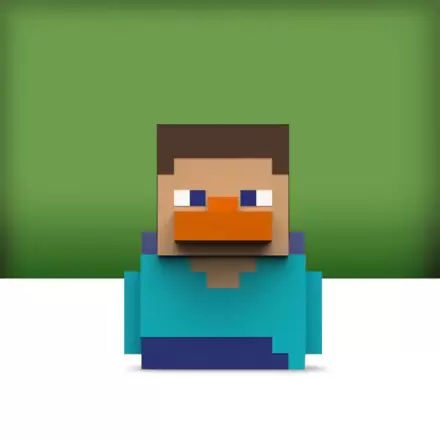 Minecraft Tubbz Mini PVC Figur Steve 5 cm Produktfoto