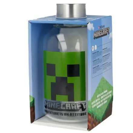 Minecraft Glasflasche 620ml termékfotója