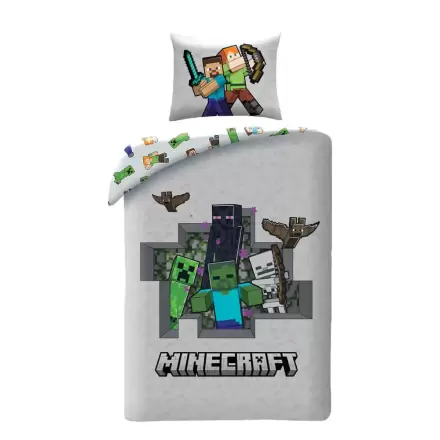 Minecraft Bettwäsche-Set Ver. 3 140 x 200 cm / 70 x 90 cm Produktfoto