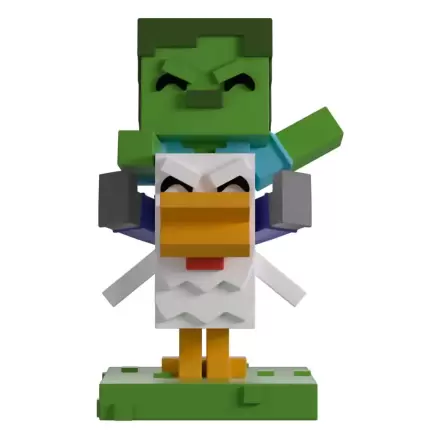 Minecraft Vinyl-Figur Chicken Jockey 12 cm Produktfoto