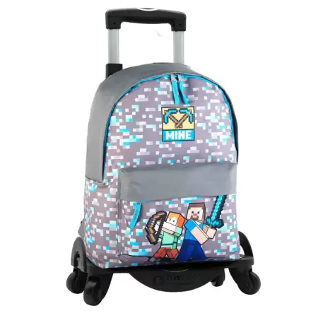 Minecraft Warriors Rucksack + ToyTasches Trolley 42cm termékfotója