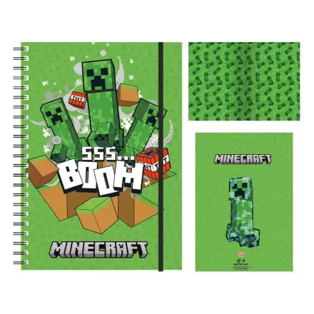 Minecraft Wiro Notizbuch A5 termékfotója