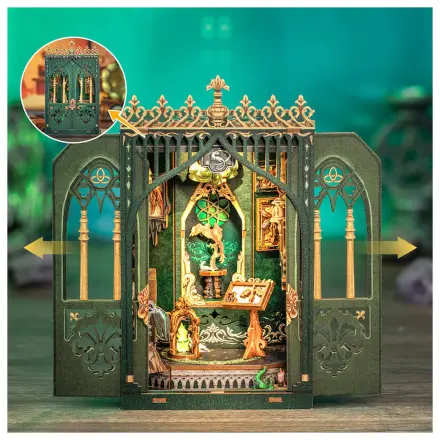 MINIATURE HAUS DIY The Darkness Herbarium 90 db + LED Licht Bausatz Produktfoto