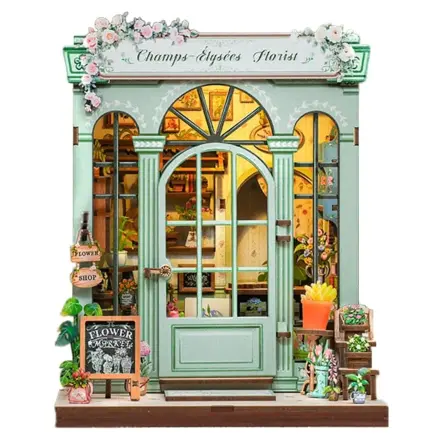 Miniatur Haus Modellbausatz Champs-Élysées Florist 18 x 16 cm Produktfoto