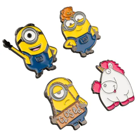 Minions Set mit 4 Pins Produktfoto