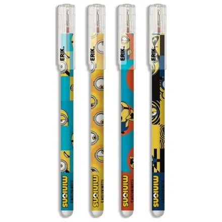 Minions radierbares Stift Set von 4 Produktfoto