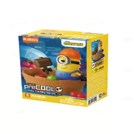 Minions Blokees PreCool Jelly Factory Serie 1 Kunststoffmodellbausatz 03 Stuart the Jelly maker Produktfoto