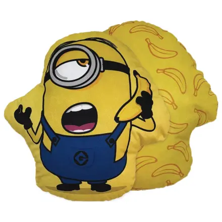 Minions Banana Calling geformtes Kissen, Dekokissen 35x33 cm Produktfoto