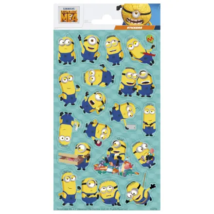 Minions Crazy Glitter Aufkleber Produktfoto