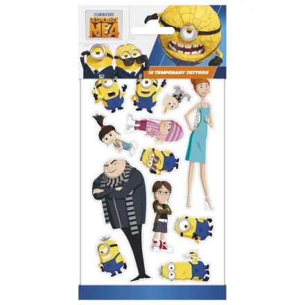 Minions Family Tattoo 12 Stück Produktfoto