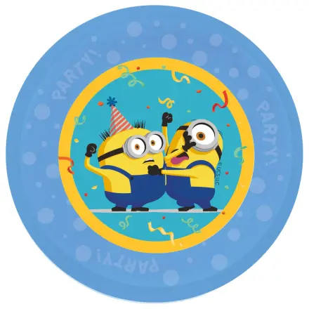 Minions The Rise of Gru Mikro Premium Plastik Essteller 4-teiliges Set 21 cm Produktfoto