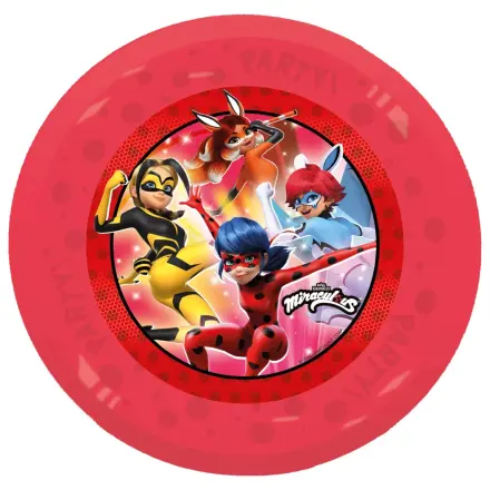 Miraculous Hero Micro Premium Plastic flacher Teller 4er-Set 21 cm Produktfoto