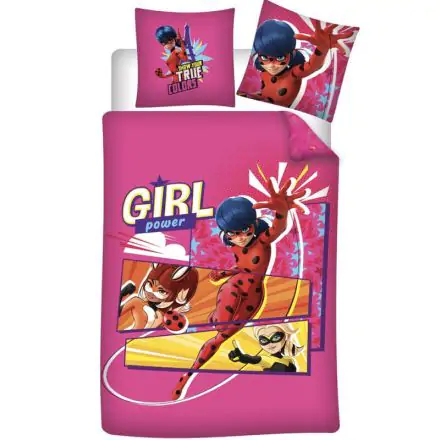 Miraculous Lady Bug Mikrofaser Bettbezug Bett 90cm Produktfoto