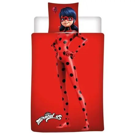 Miraculous Ladybug Red Bettbezug Produktfoto