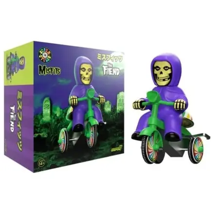 Misfits Super Cycles Fahrzeug Fiend (Purple w/ Green Trike) Produktfoto