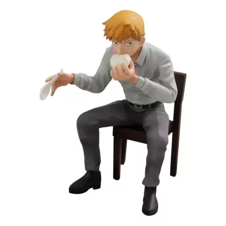 Mob Psycho 100 III x Bunbougu Cafe 2022 PVC Statue Arataka Reigen 14 cm Produktfoto