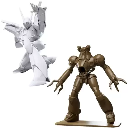Mobile Police Patlabor Modellbausatz PLAMAX Neo 3D Show Type Zero vs Boxer 17 cm Produktfoto