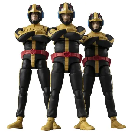 Mobile Suit Gundam G.M.G. Collection 3er-Pack Actionfiguren Principality of Zeon Jet Stream Attack 10 cm (mit Geschenk) Produktfoto