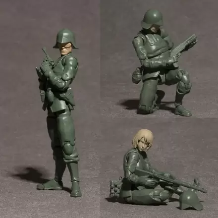 Mobile Suit Gundam G.M.G. Actionfiguren 3er-Pack Principality of Zeon General Soldier 01-03 Set 10 cm Produktfoto