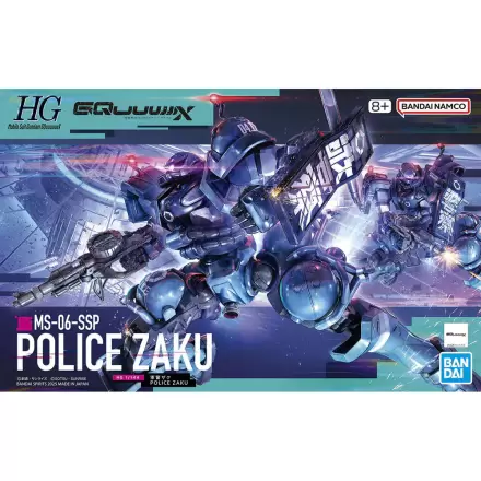 Mobile Suit Gundam GQuuuuuuX Polizei Zaku Figur Produktfoto