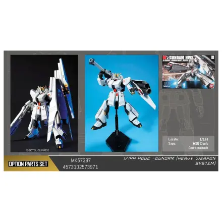 Mobile Suit Gundam HWS HGUC 1/144 v Gundam Heavy Weapon System Modellbausatz Figur Produktfoto