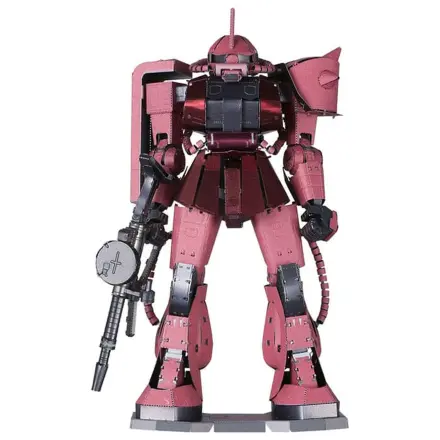 Mobile Suit Gundam Metallic Nano Puzzle Modellbausatz Char´s Zaku 13 cm Produktfoto