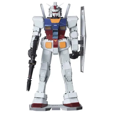 Mobile Suit Gundam Metallic Nano Puzzle Modellbausatz RX-78-2 12 cm Produktfoto