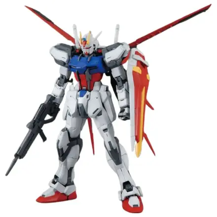 Mobile Suit Gundam MG 1/100 Aile Strike Ver RM Modell Bausatz Figur Produktfoto