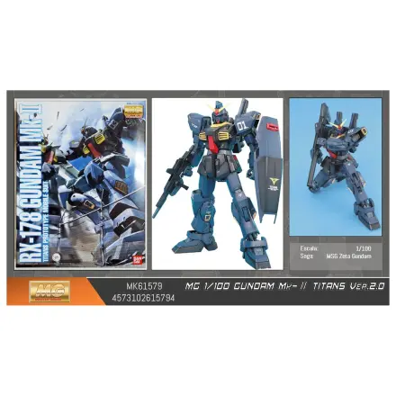 Mobile Suit Gundam MG 1/100 MK-II Titans ver2.0 Modellbausatz Produktfoto
