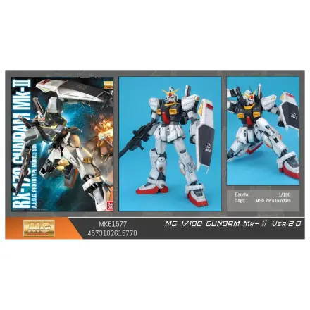Mobile Suit Gundam MG 1/100 MK-II ver 2.0 Modellbausatz Figur Produktfoto