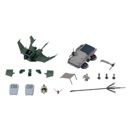 Mobile Suit Gundam: The 08th MS Team Robot Spirits Zubehör-Set (Side MS) Option Parts Set 02 ver. A.N.I.M.E. Produktfoto