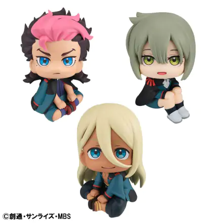 Mobile Suit Gundam: The Witch from Mercury Look Up PVC Statue Elan Ceres & Guel Jeturk & Shaddiq Zenelli 11 cm Produktfoto