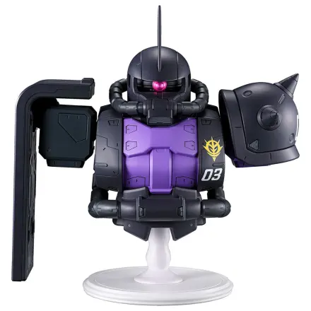 Mobile Suit Gundam Universal Century Saga Interlude Zaku II Black Tri-Stars Ichibansho Figur 16 cm Produktfoto